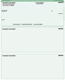 Green Lines Top Voucher Computer Checks Green Lines Top Voucher Computer Checks