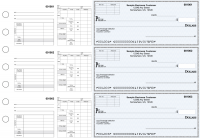 Blue Safety Multipurpose Invoice Payroll Business Checks | BU3-7BLU01-MIP