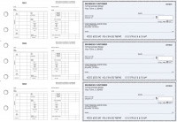 Blue Safety Multi-Purpose Hourly Voucher Business Checks | BU3-7BLU01-MPH