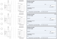 Blue Safety Multi-Purpose Salary Voucher Business Checks | BU3-7BLU01-MPS