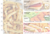 American Cuisine Dual Purpose Voucher Business Checks | BU3-7CDS01-DPV