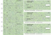 Grassy Multi-Purpose Counter Signature Business Checks | BU3-7CDS17-MPC