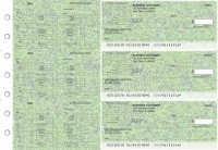 Grassy Multi-Purpose Corner Voucher Business Checks | BU3-7CDS17-MPV
