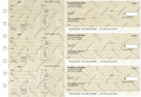 Iron Dual Purpose Voucher Business Checks | BU3-7CDS18-DPV