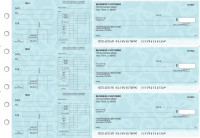 Swirls Dual Purpose Voucher Business Checks | BU3-7CDS24-DPV