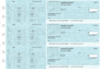 Swirls Multi-Purpose Corner Voucher Business Checks | BU3-7CDS24-MPV