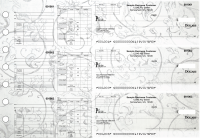 Vintage Multipurpose Invoice Payroll Designer Business Checks | BU3-7CDS25-MIP