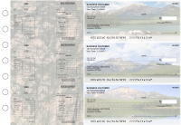 Scenic Mountains Multi-Purpose Salary Voucher Business Checks | BU3-7CDS29-MPS