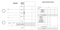 Teal Marble Itemized Disbursement Payroll Business Checks | BU3-7EMA01-IDP