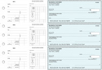 Teal Safety Dual Purpose Voucher Business Checks | BU3-7ESF01-DPV