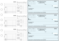 Teal Safety Multipurpose Invoice Payroll Business Checks | BU3-7ESF01-MIP