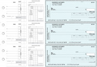 Teal Safety Payroll Invoice Business Checks | BU3-7ESF01-PIN