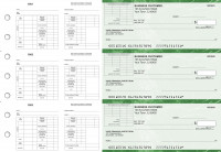 Green Marble Multi-Purpose Corner Voucher Business Checks | BU3-7GMA01-MPV