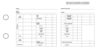 Tan Parchment Multi-Purpose Hourly Voucher Business Checks | BU3-7TPM01-MPH