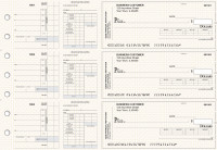 Tan Knit Payroll Invoice Business Checks | BU3-7TPM02-PIN
