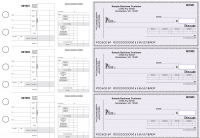 Purple Safety Itemized Disbursement Payroll Business Checks | BU3-7USF01-IDP