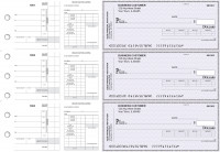 Purple Safety Payroll Invoice Business Checks | BU3-7USF01-PIN