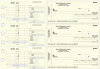 Yellow Knit Itemized Disbursement Payroll Business Checks | BU3-7YEL02-IDP