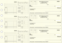 Yellow Knit Multipurpose Invoice Payroll Business Checks | BU3-7YEL02-MIP