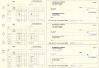 Yellow Knit Multi-Purpose Counter Signature Business Checks | BU3-7YEL02-MPC