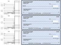 Blue Safety Standard Business Checks | BU3-BLU01-STA