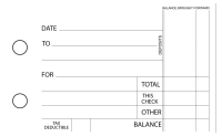 Mechanic Standard Invoice Business Checks | BU3-CDS13-SNV