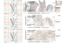 Veterinarian Itemized Counter Signature Business Checks | BU3-CDS14-ICS