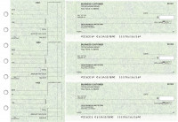 Grassy Standard Counter Signature Business Checks | BU3-CDS17-SCS