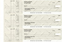 Iron Multi Purpose Designer Business Checks | BU3-CDS18-DEP