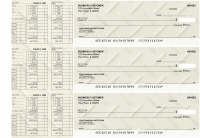 Iron Payroll Designer Business Checks | BU3-CDS18-PAY