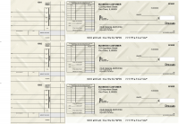 Iron Itemized Invoice Business Checks | BU3-CDS18-TNV