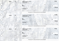 Marble Standard Disbursement Designer Business Checks | BU3-CDS20-SDS