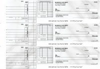 Marble Itemized Invoice Business Checks | BU3-CDS20-TNV