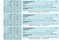 Swirls Payroll Designer Business Checks | BU3-CDS24-PAY