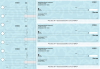 Swirls Standard Disbursement Designer Business Checks | BU3-CDS24-SDS