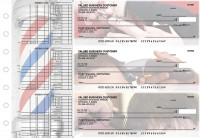 Barber Multi Purpose Designer Business Checks | BU3-CDS28-DEP