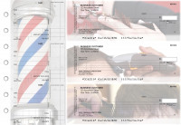Barber Itemized Counter Signature Business Checks | BU3-CDS28-ICS