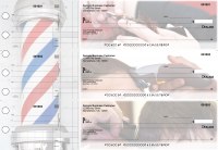 Barber Standard Disbursement Designer Business Checks | BU3-CDS28-SDS