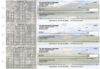Scenic Mountains Payroll Designer Business Checks | BU3-CDS29-PAY