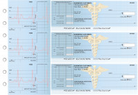Medical Standard Itemized Invoice Business Checks | BU3-CDS30-SII