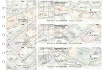 Money Standard Itemized Invoice Business Checks | BU3-CDS31-SII