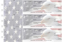 American Flag General Itemized Invoice Business Checks | BU3-CDS32-GII