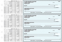 Teal Safety Payroll Business Checks | BU3-ESF01-PAY