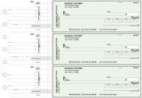 Green Safety Invoice Business Checks | BU3-GRN01-INV