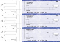 Blue Marble Itemized Counter Signature Business Checks | BU3-LMA01-ICS