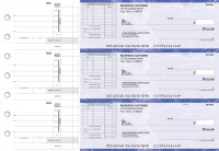 Blue Marble Itemized Invoice Business Checks | BU3-LMA01-TNV