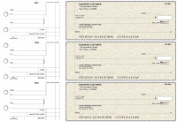 Tan Parchment Standard Counter Signature Business Checks | BU3-TPM01-SCS