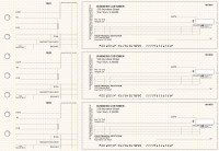 Tan Knit Standard Itemized Counter Signature Business Checks | BU3-TPM02-ICS