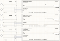 Tan Knit Standard Disbursement Business Checks | BU3-TPM02-SDS
