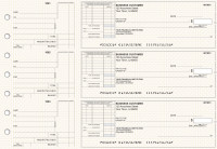 Tan Knit Standard Itemized Invoice Business Checks | BU3-TPM02-SII